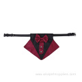 Eco-friendly luxury wedding suit pet collar bandana set